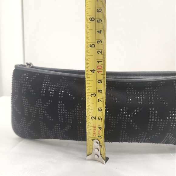 Michael Kors Black Rhinestone Clutch - Picture 3 of 8